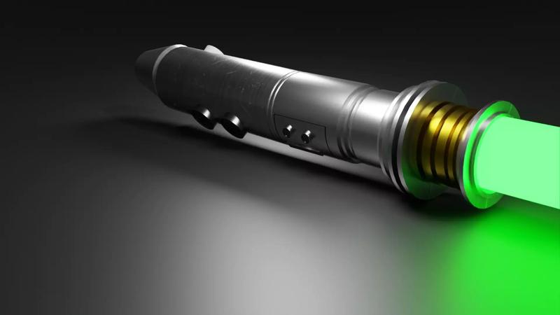 Asajj Ventress Padawan Lightsaber - 3D Print Model