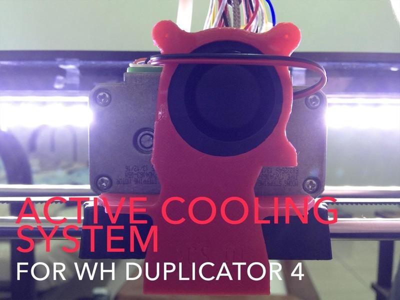 Duplicator 4 Active Cooling (40mm x 20mm Blower)