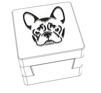 FRENCH BULLDOG CHINESE NESTING BOX
