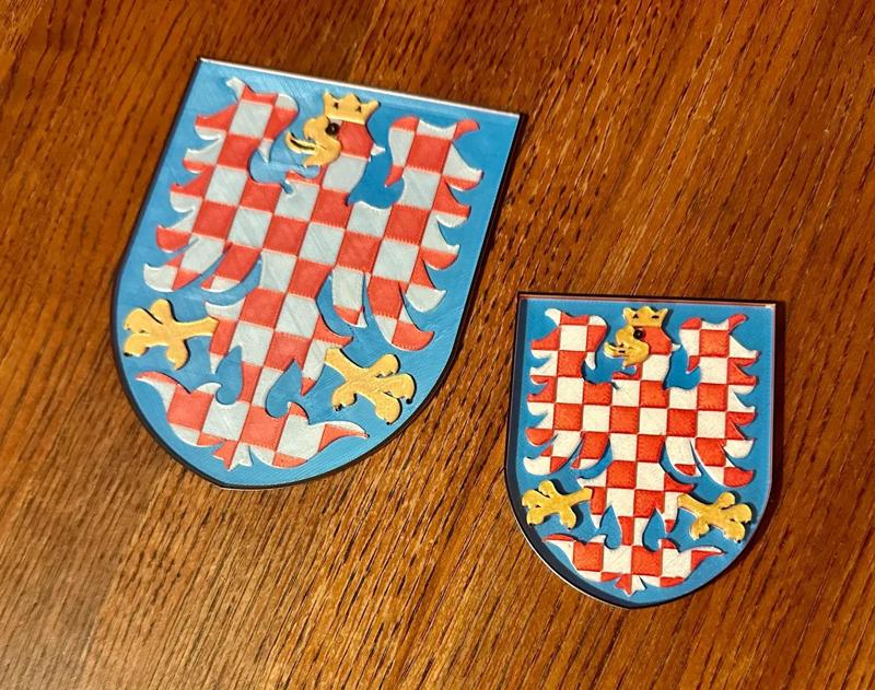 Morava znak crest 5 color no AMS
