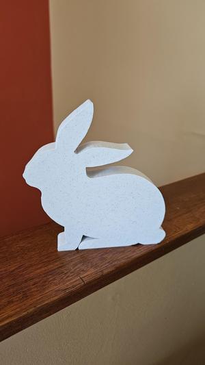 Easter Rabbit Silhouette