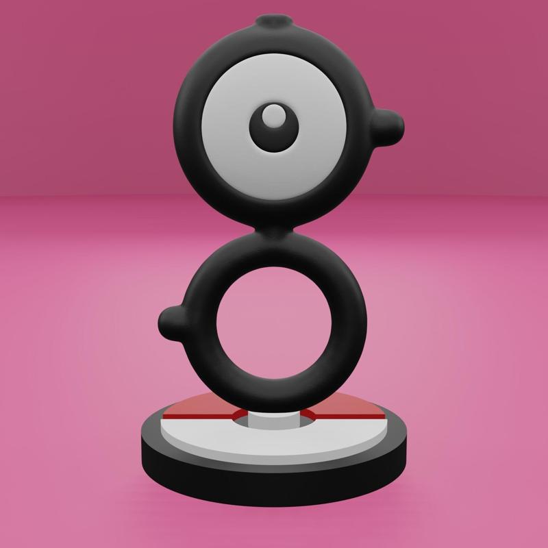 Pokemon No. 201 Unown (B)