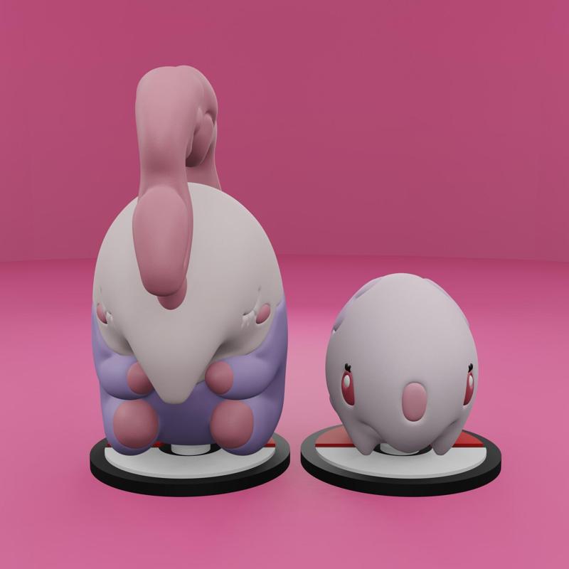 Pokemon No. 517, 518 Munna, Musharna