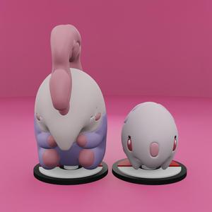 Pokemon No. 517, 518 Munna, Musharna