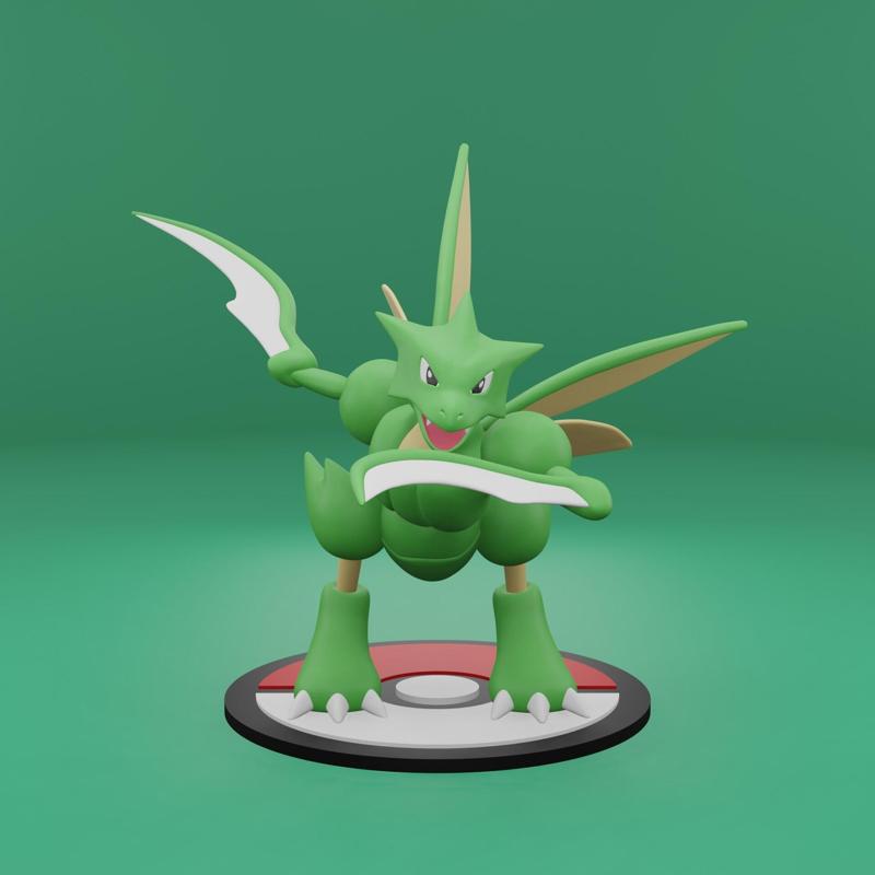 Pokemon No. 123 Scyther