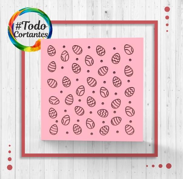 Texture/ Stencil Easter