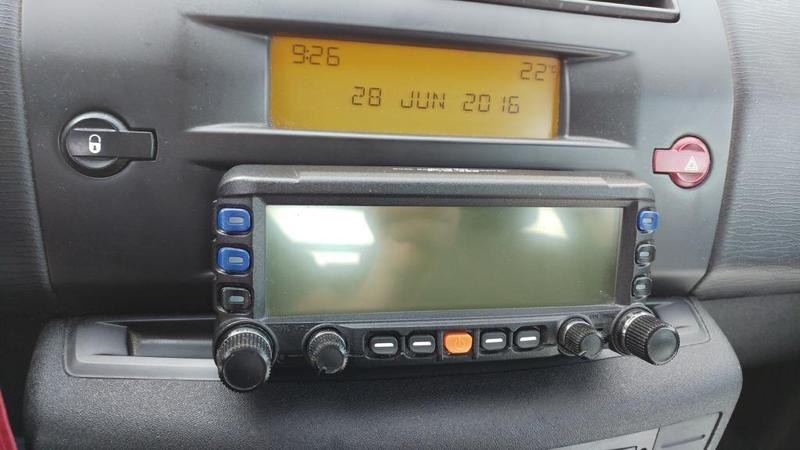 Yaesu FTM350 Citroen C4 Holder