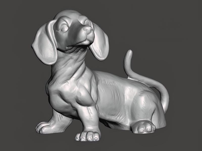 Wiener Dog Figurine