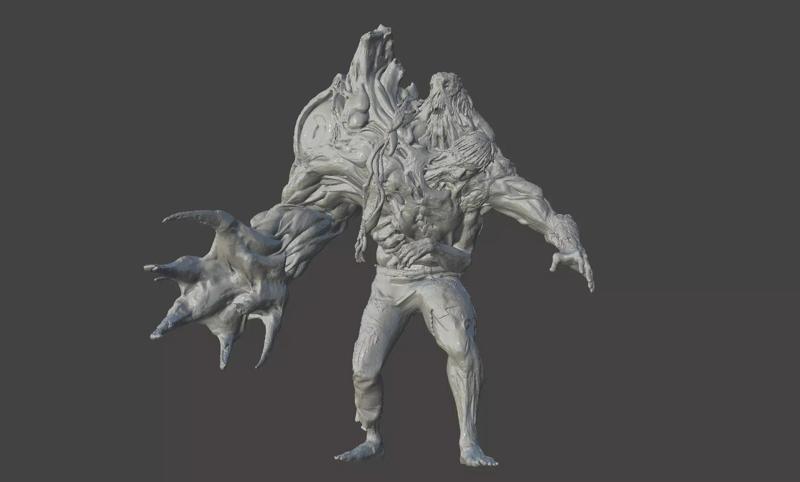 BIRKIN STAGE 2 ULTRA DETAILED STL RESIDENT EVIL 2 RE REMAKE G