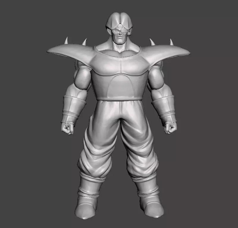 Amond 3d model dragon ball z figure
