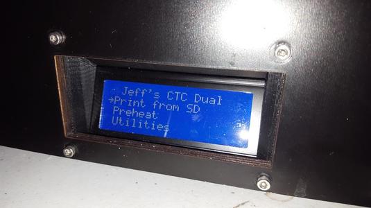 CTC Sunken LCD Bezel