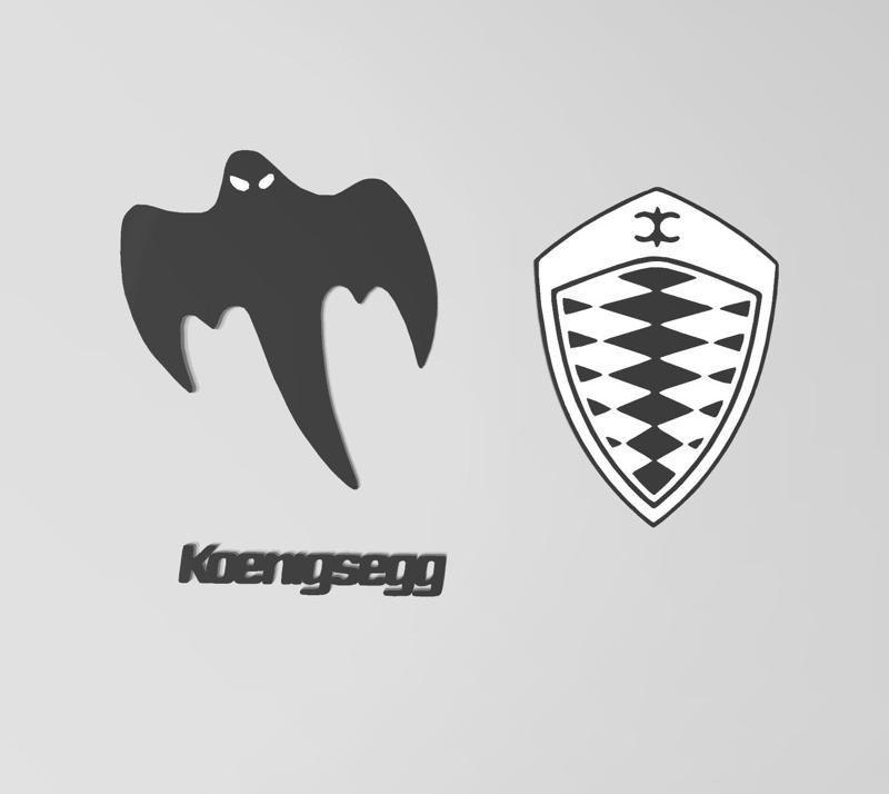 KOENIGSEGG LOGO SET