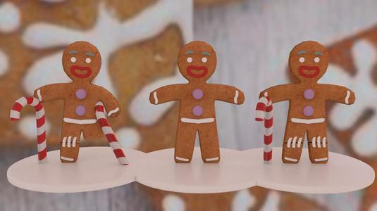Christmas Gingerbread Man pack