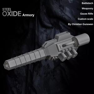 Battletech miniature weaponry Gauss Rifle