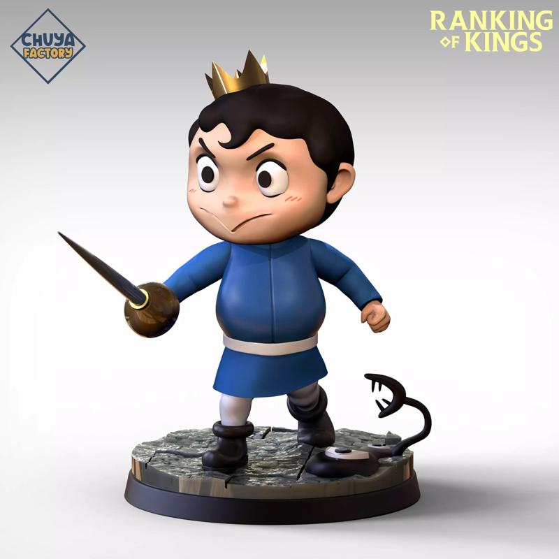 Bojji figurine of boy holding sword