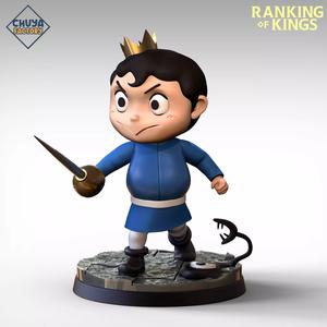 Bojji figurine of boy holding sword