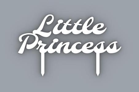 Little Princess cake topper