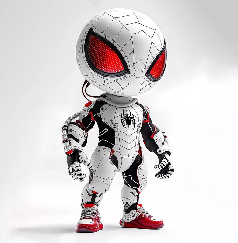 Cyberpunk Spiderman Mecha toy