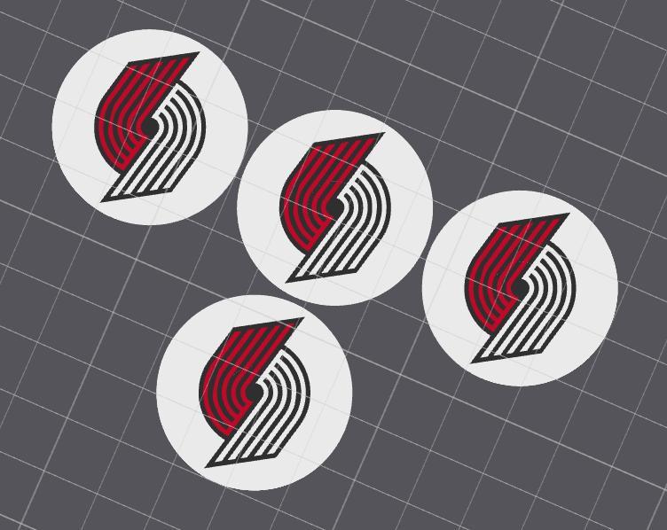 NBA - Portland Trailblazers Tire Valve Stem Cap