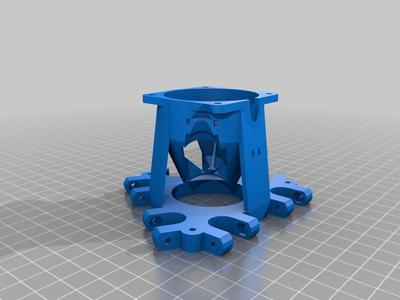 Diamond hotend for Rostock mini