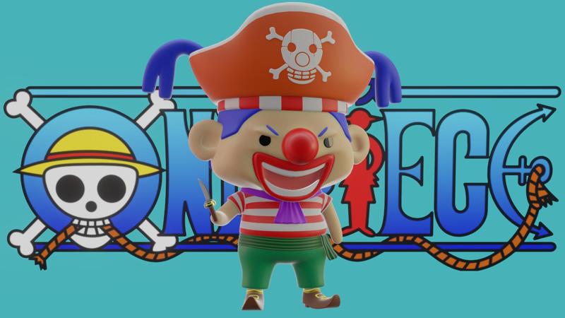 Buggy Chibi - One Piece