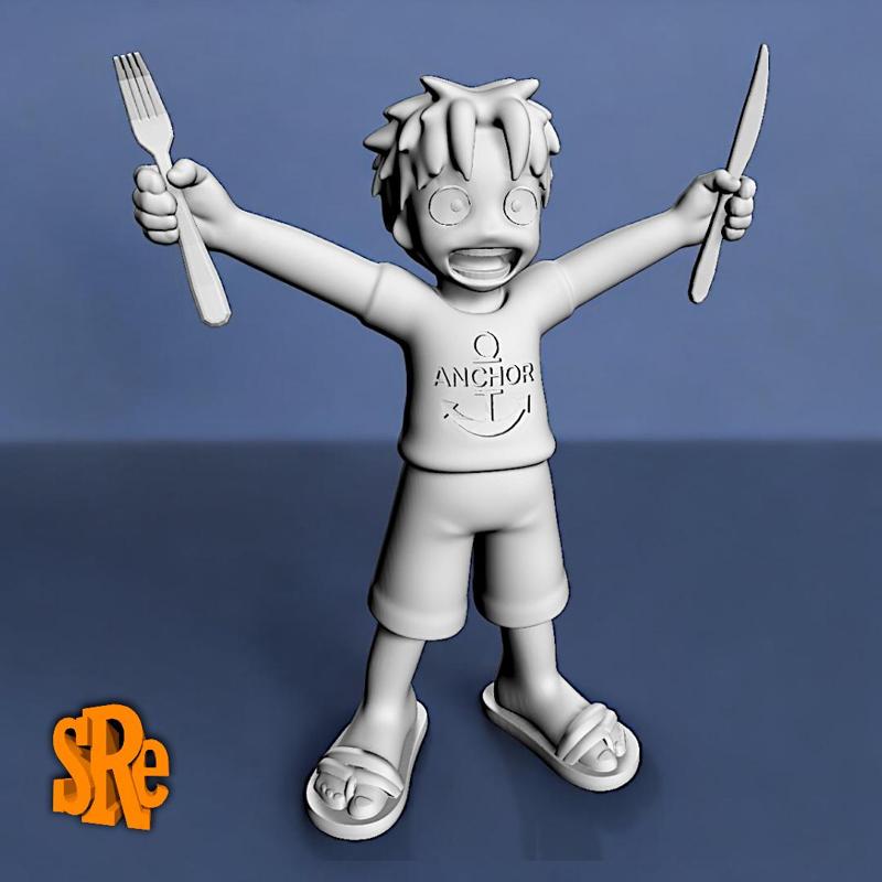 Monkey D. Luffy Kid Kid - One Piece