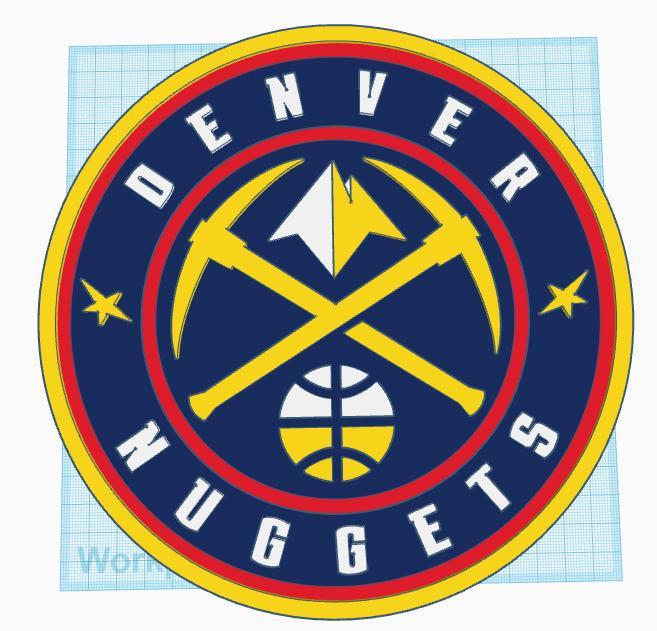 Denver Nuggets Logo for Walls
