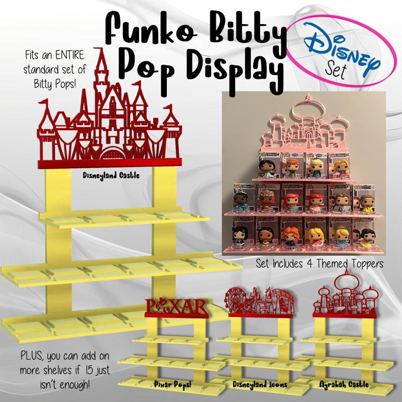 Funko Bitty Pop Display Disney Set