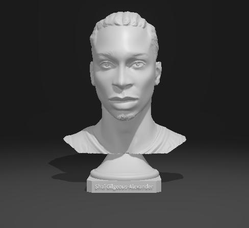 Shai Gilgeous-Alexander Premium Statue
