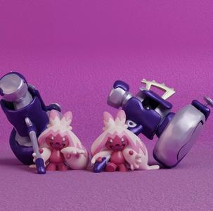 Pokemon - Tinkaton with 2 poses