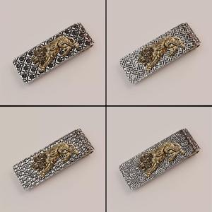 Lion Money Clip 3D Model Collection