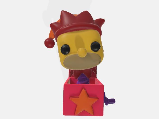 POP Jack in The Box Homer SImpsons 1031