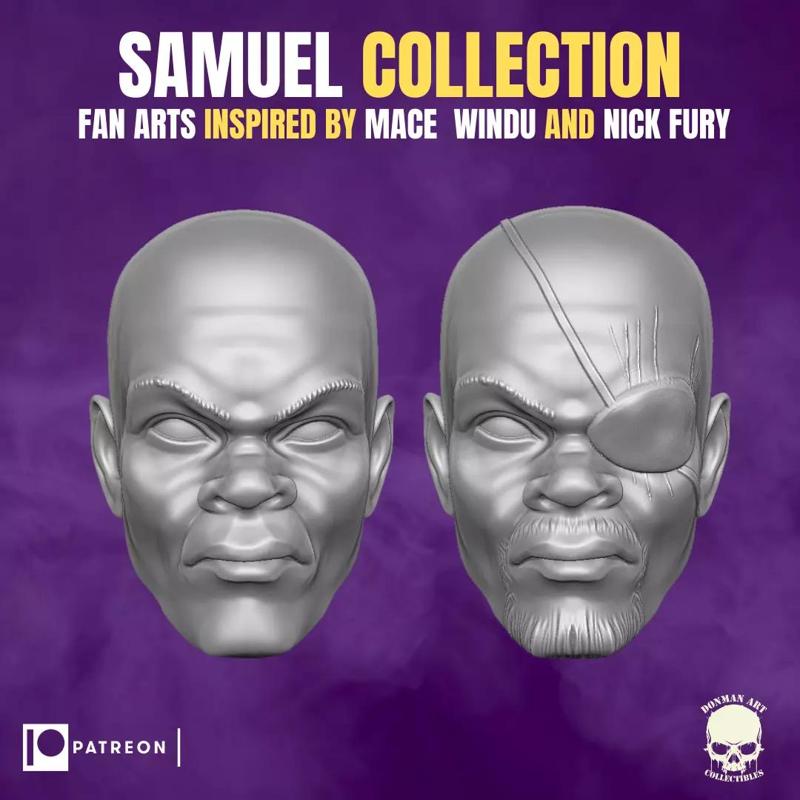 Samuel Collection For Action Figures