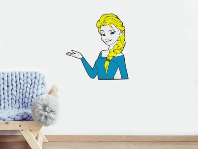 Elsa Frozen Wall Art