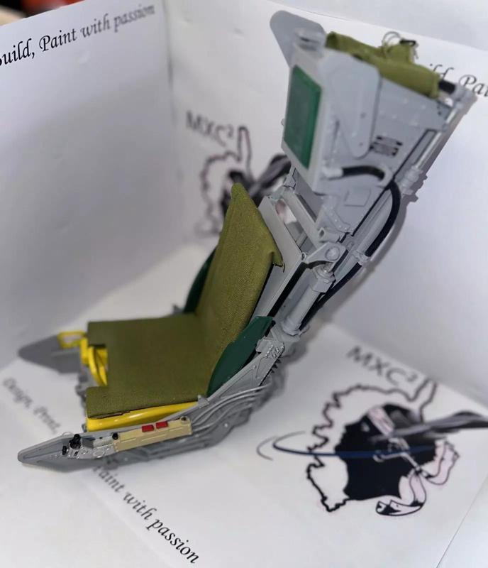 Ejection Seat Martin Baker MK10 Mirage 2000 STL FILES ONLY