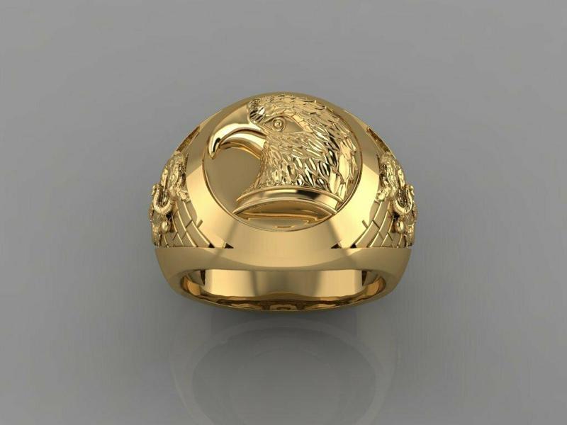 Eagle Man Ring R02