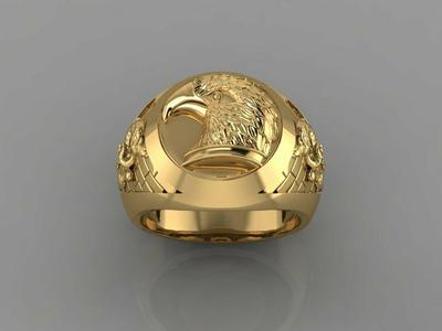 Eagle Man Ring R02
