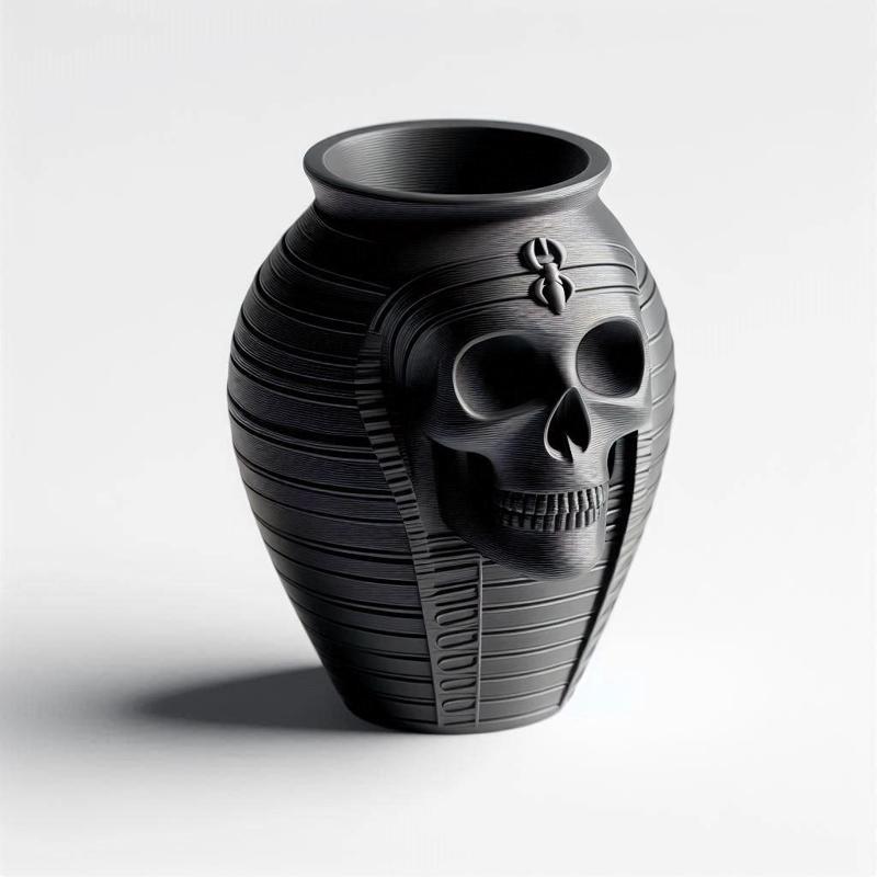 Modern Face Pot 3D Print – Stylish Decorative Planter & Multi-Purpose Holder for Home or Office