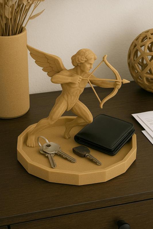 Winged Archer Jewelry Dish – Mythical 3D Printable Catchall Tray