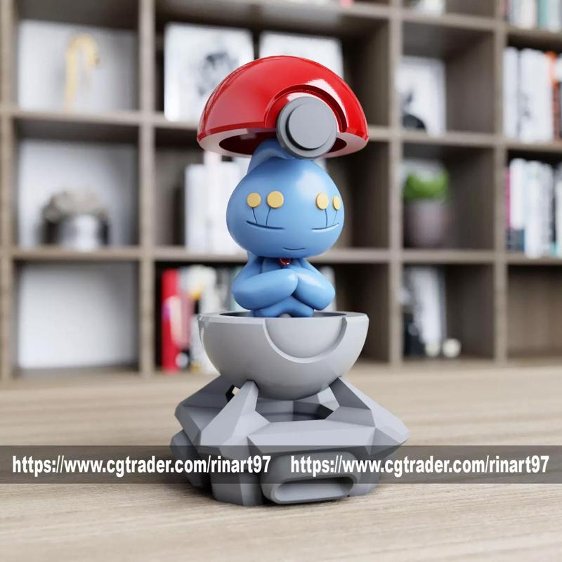 Manaphy in pokeball from pokemon