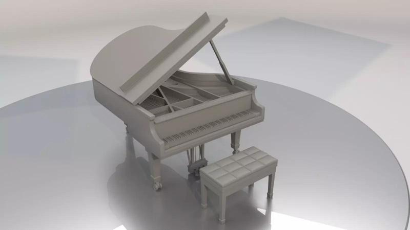 Livingroom Piano Printable