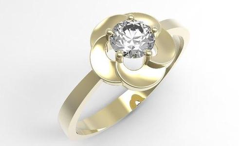 Solitaire Diamond Ring S35