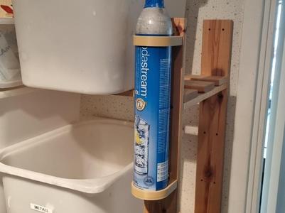 SodaStream CO2 cylinder bracket