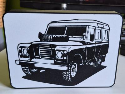 Landrover L,ightbox