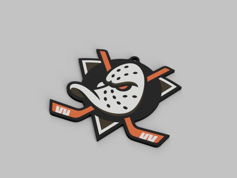 Anaheim Ducks NHL Keychain