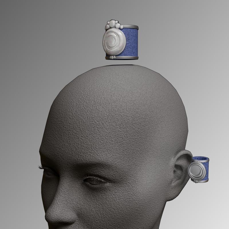 Avatar Yue head decorations