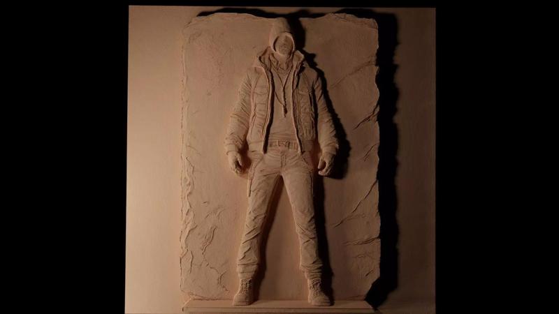 Marcus Holloway Watch Dogs CNC 3d Print High Relief Sand Casting