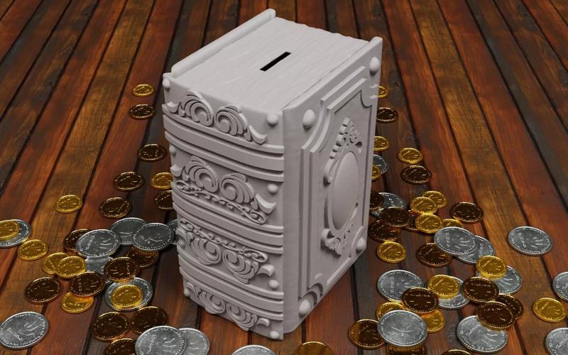 Ancient tome money box