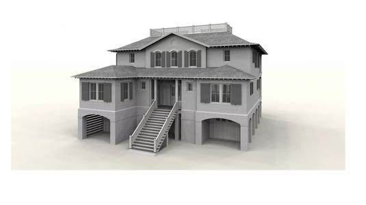 3D Model of Allison Ramsey House Design  Allison Ramsey