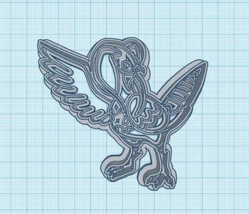 Pokemon: Unfezant Cookie Cutters